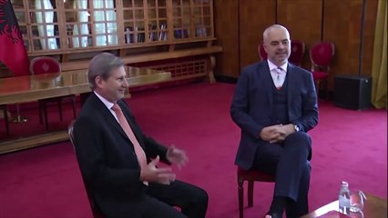 360Grade - Greta - Hahn ne Tirane: BE do te nise screening per Shqiperine e Maqedonine