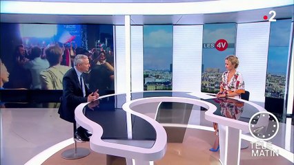 Coupe du monde : la victoire de la France en finale serait "bonne pour la croissance", estime Bruno Le Maire