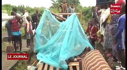 Abidjan La vie au cimetière déguerpies des familles du quartier abattoir do