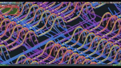 Calculatrice dans le jeu Rollercoaster Tycoon 2