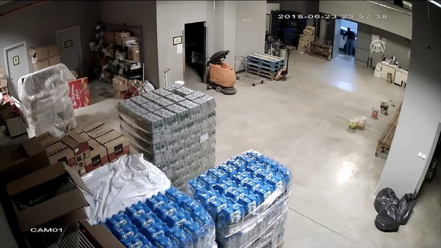 Maskeli soyguncular güvenlik kamerasında - ANKARA