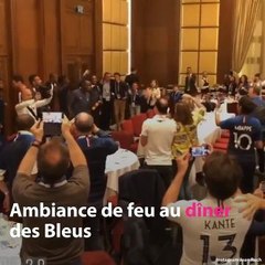 Explosion de joie après la victoire des Bleus