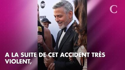 George Clooney hospitalisé : un choc impressionnant révélé dans la vidéo de son accident de scooter