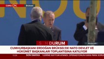 Cumhurbaşkanı Erdoğan Brüksel'de