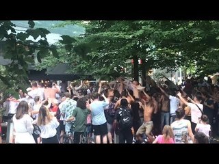Fans In Southwark Celebrate Dele's Goal - Sweden v England - Russia 2018 World Cup
