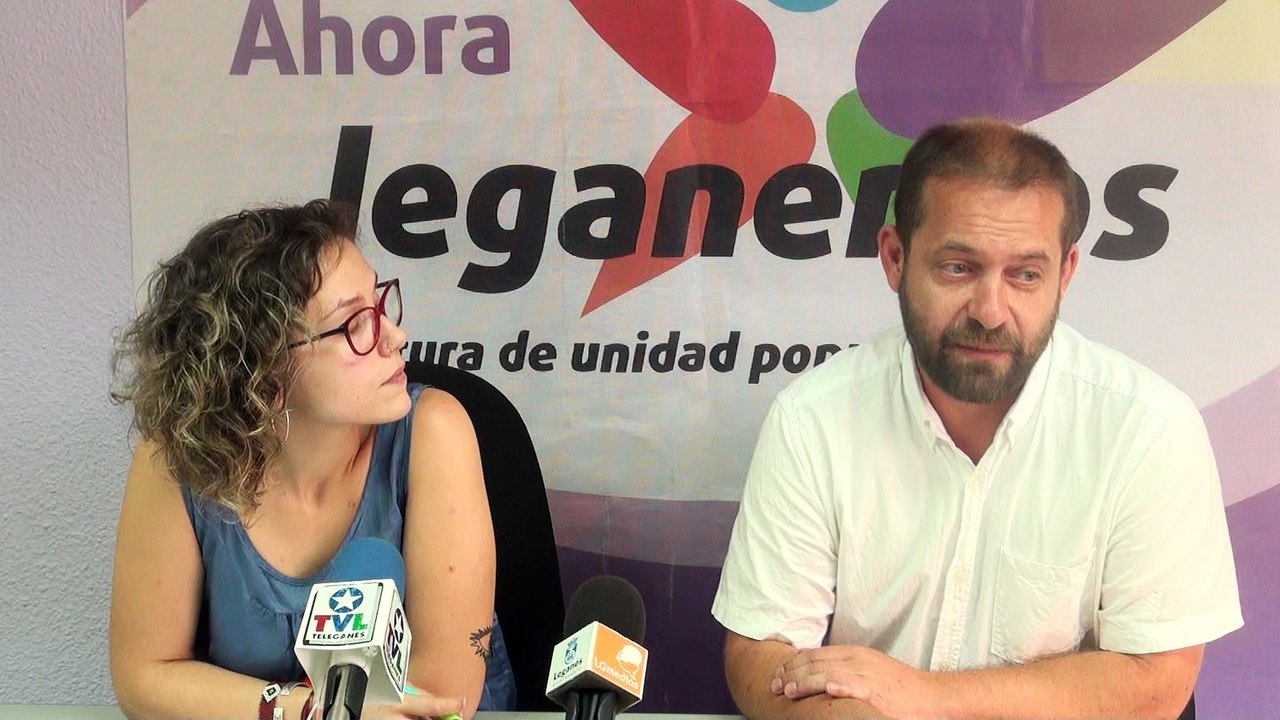Rueda de prensa de Leganemos del 11 de julio de 2018