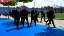 Cumhurbaşkanı Erdoğan NATO karargahına geldi