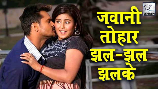 Khesari Lal Yadav और आकांक्षा अवस्थी के गाने की शूटिंग | Dabang Sarkar