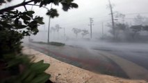 Typhoon Maria hits Okinawa region