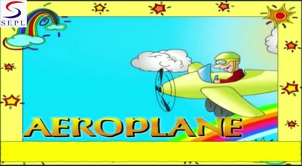 Aeroplane - Children Songs & Nursery Rhymes In English With Lyrics