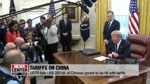 USTR lists $200 bil. in Chinese goods to be hit with tariffs