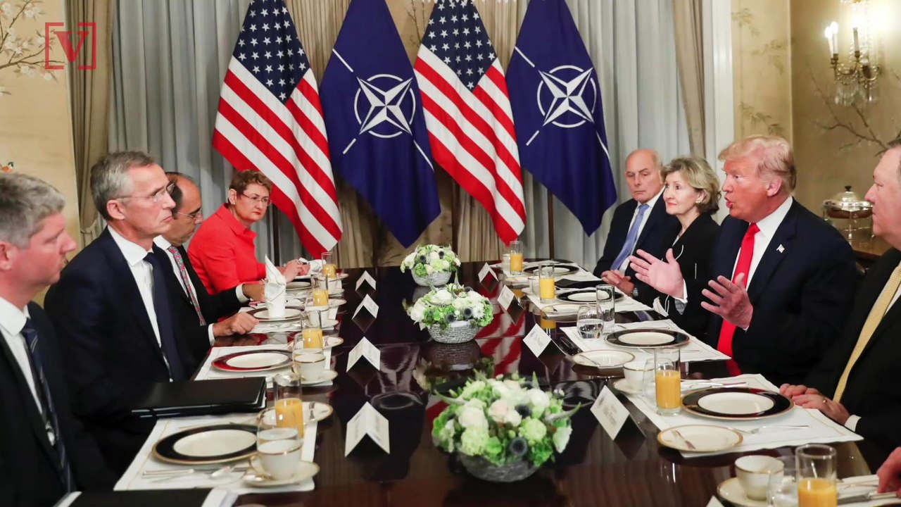 Trump Says Germany Is 'Totally Controlled' By Russia In Testy Meeting Ahead of NATO Summit