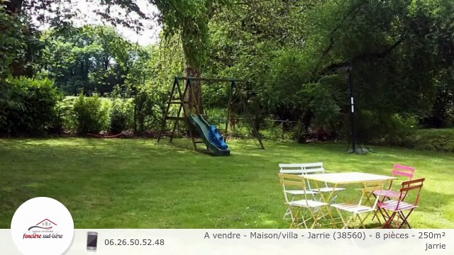 A vendre - Maison/villa - Jarrie (38560) - 8 pièces - 250m²