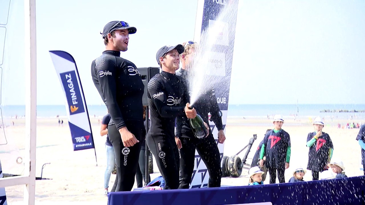 Minute web / Transfert Dieppe / Tour Voile 2018
