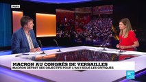 La France Insoumise n''assiste pas au discours d''Emmanuel Macron devant le Congrès à Versailles