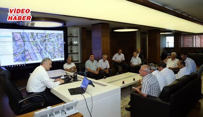 (11 Temmuz 2018) YAHYALILI MUHTARLAR  BAŞKAN ÇELİK’İ ZİYARET ETTİ