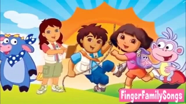 Family Finger Dora the explorer, Finger Family rhymes, Daddy Finger, Nursery Rhymes