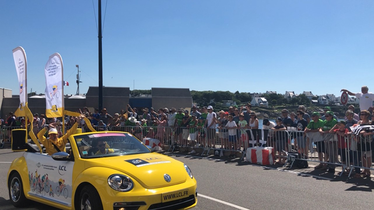 La ville bleue était prête pour le passage du Tour de France