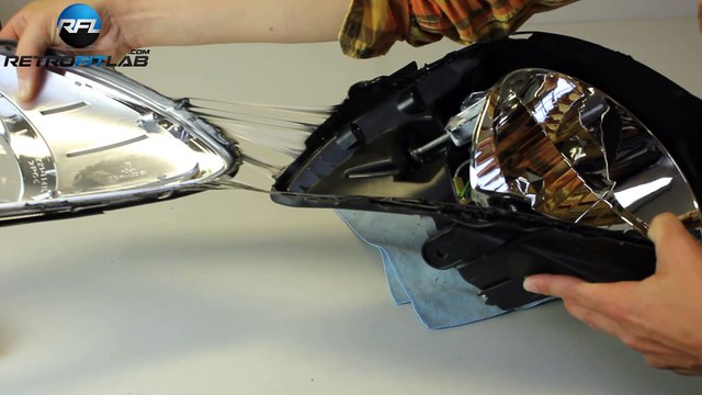 Hyundai Getz Mini H1 bi-xenon HID projector retrofit