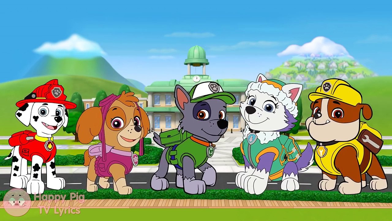 PAW Patrol Finger Family Nursery Rhymes Lyrics and More