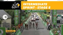 Sprint intermédiaire / Intermediate sprint - Étape 5 / Stage 5 - Tour de France 2018