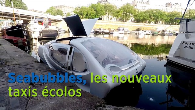 Seabubbles, les nouveaux taxis écolos - Contenu vidéo proposé par Enedis