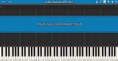 Illuminati confirmed (piano tutorial)