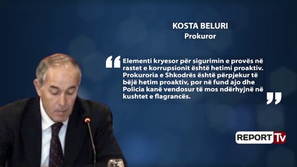 Report TV - Fshehu provat për korrupsionin e gjyqtarit, dosja 'Thanza' rrezikon prokurorin Beluri