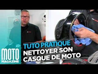Nettoyer son casque de moto - TUTO PRATIQUE Motomag