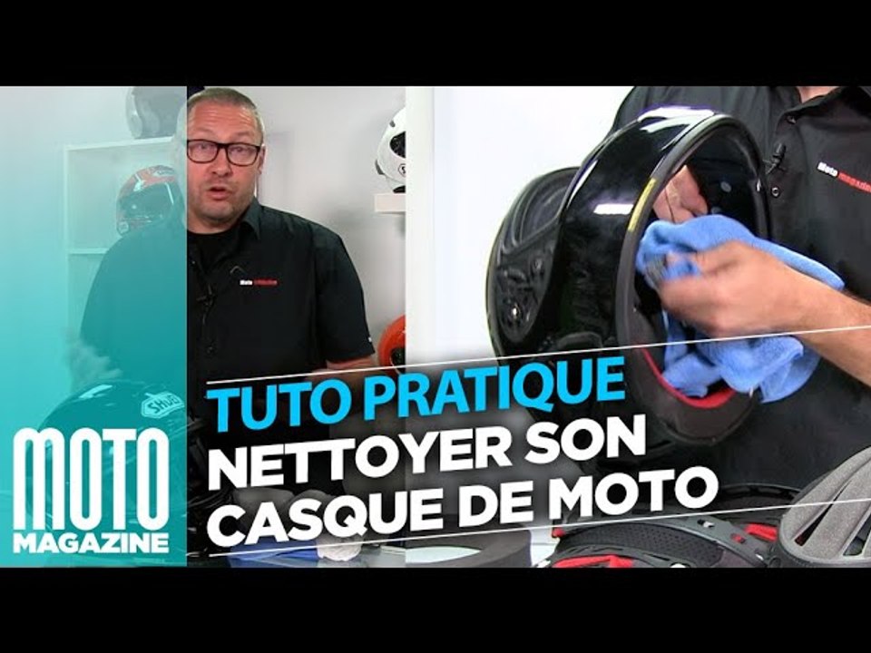 Nettoyer son casque de moto - TUTO PRATIQUE Motomag