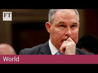 Pruitt resigns as head of the US Environmental Protection Agency