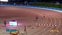 Luiza Gega takes the gold medal in 3000m SC in Mediterranean Games 2018
