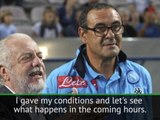 Sarri's Chelsea saga almost at an end - Napoli chairman