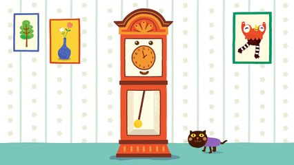 【Kid Songs | English Vocabulary】Hickory Dickory Dock | Nursery Rhymes for Children