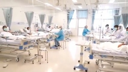 Vídeo difundido por las autoridades tailandesas.