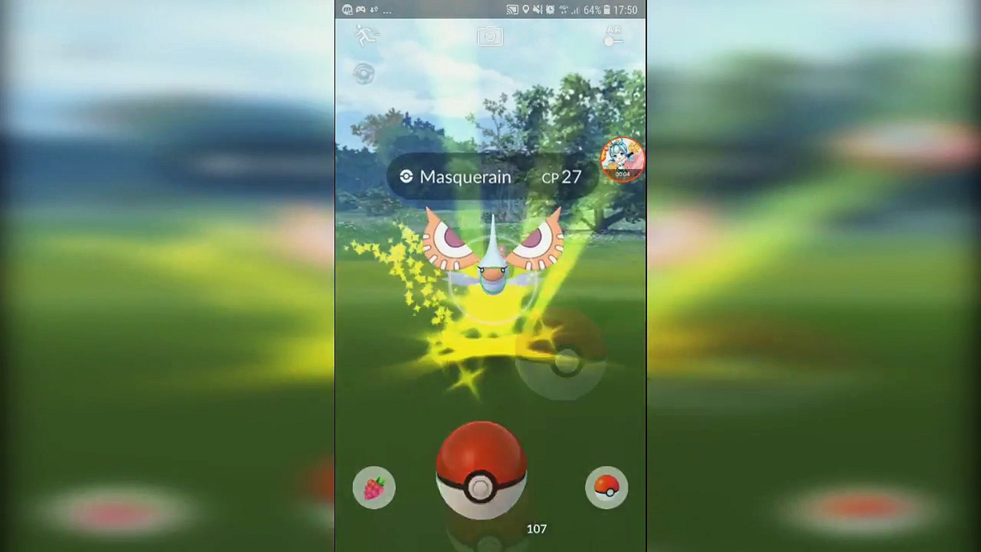 Wild Masquerain Evolving Wailmer Shiny Swablu Pokemon Go 94 Video Dailymotion