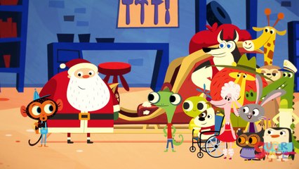 Santas Sleigh Needs Major Repairs | Mr. Monkey, Monkey Mechanic Christmas Special!