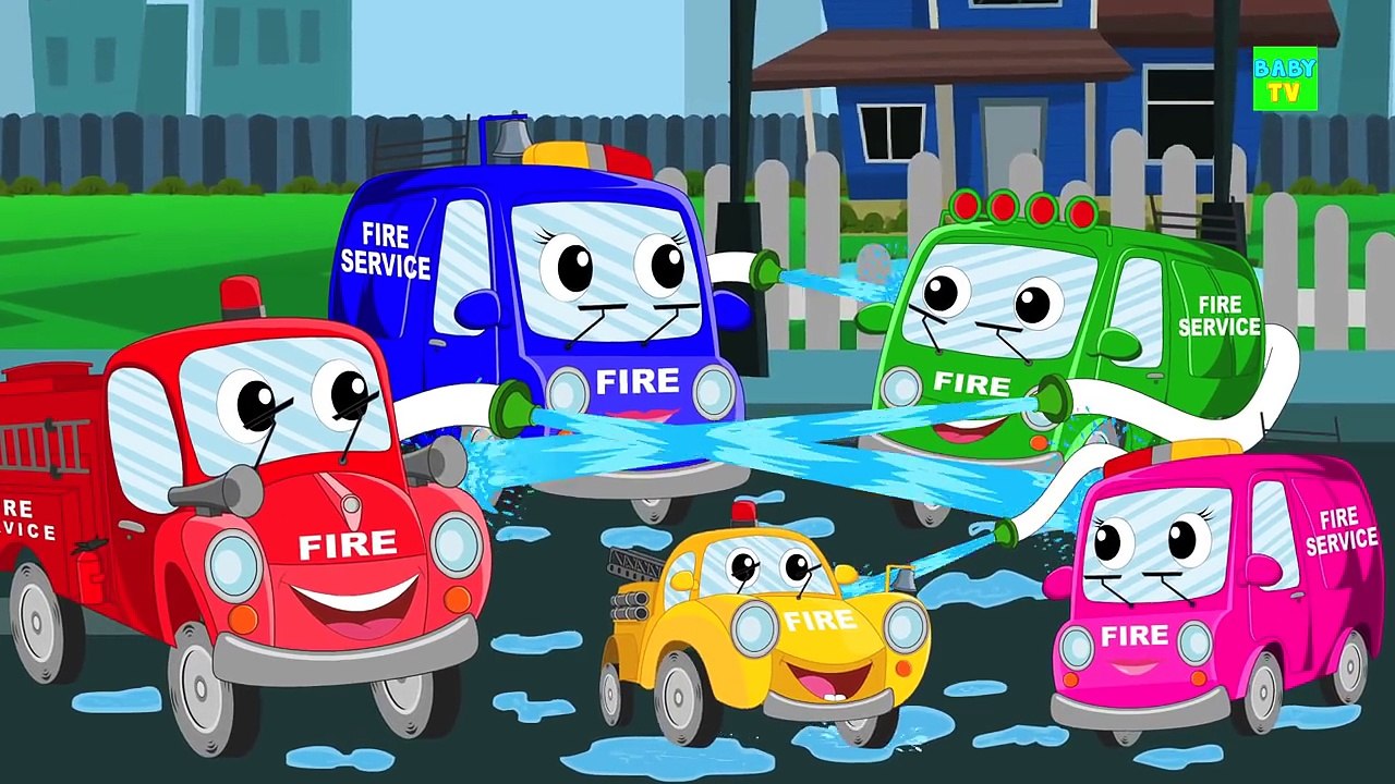 Fire Truck Finger Family