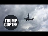 Huge US military aircraft hover over London park as Trump visit gets underway