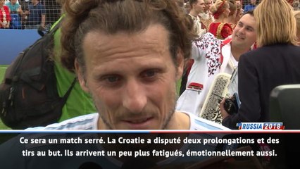 Demi-finale - Forlan : "L'Angleterre arrivera mieux physiquement que la Croatie"