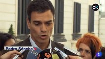 El socialista Pedro Sánchez pide eliminar la inviolabilidad del rey