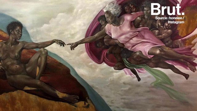 L'artiste Harmonia Rosales réinterprète les grands classiques de la peinture