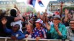 Equipe de France : France-Belgique sur le parvis de l'Hôtel de Ville de Paris, reportage I FFF 2018