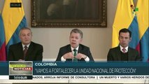 Colombia: Santos anuncia acciones para proteger a líderes sociales
