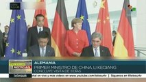 China y Alemania firman acuerdos comerciales