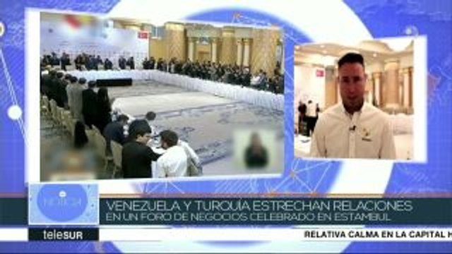 Venezuela afianza vínculos de amistad y comerciales con Turquía