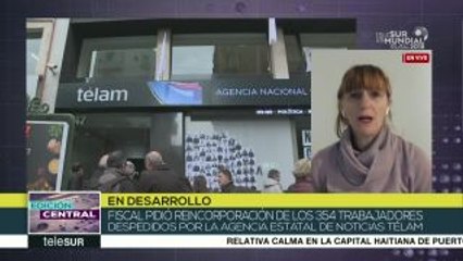 Dictaminan a favor de 354 despedidos de Télam en Argentina
