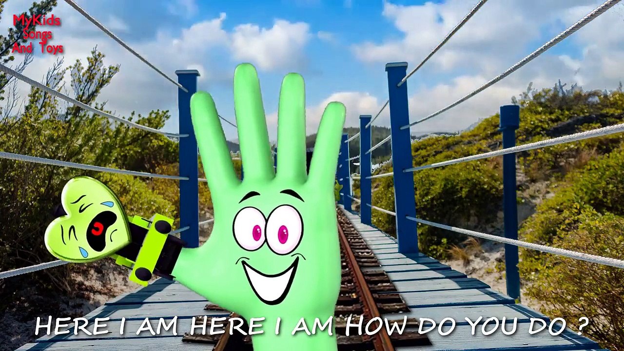 Hearts Train pt 4 Finger Family | Nursery Song | Heart Trains for children