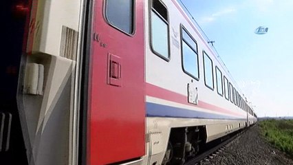 Tren faciasının yaşandığı rayda yolcu seferleri başladı