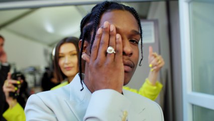 bella hadid, A$AP rocky, and lily allen turn up for kim jones’ first dior homme show